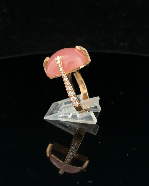 Rose Quartz Ring