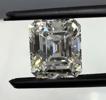 2.92ct Natural Emerald Cut Diamond – Roxbury Jewelry