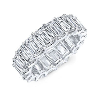 Emerald Cut Diamond Eternity Band (Lab Grown)
