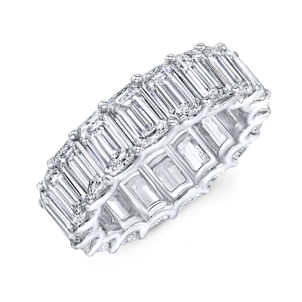 Emerald Cut Diamond Eternity Band (Lab Grown)