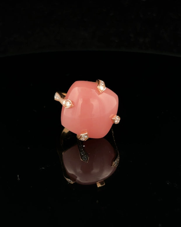 Rose Quartz Ring