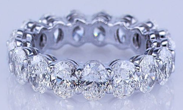 7.53ctw Natural Diamond Eternity Band
