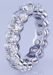 7.53ctw Natural Diamond Eternity Band