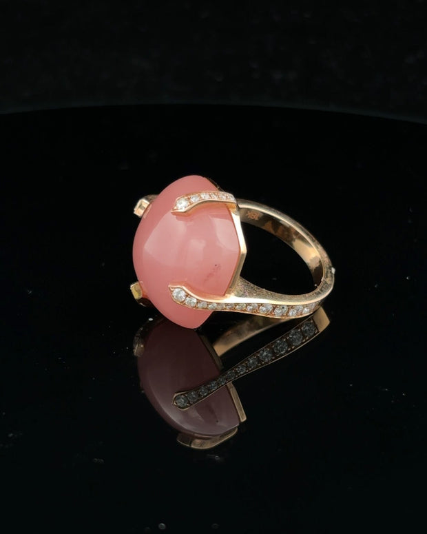 Rose Quartz Ring