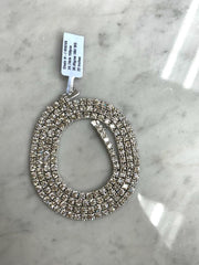 Natural Round Diamond Tennis Necklace