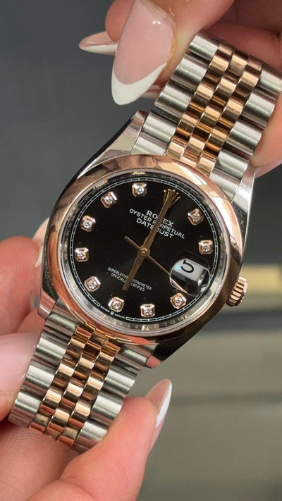 Datejust 36 Everose Reference 126201