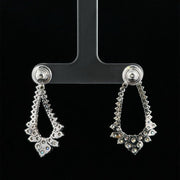 Diamond Cluster Earrings