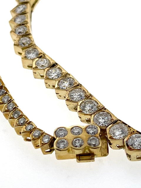 Graduated Tennis Necklace