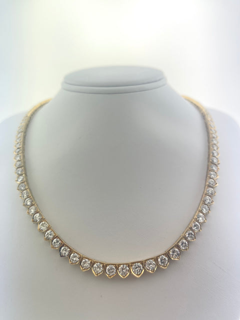 Graduated Tennis Necklace