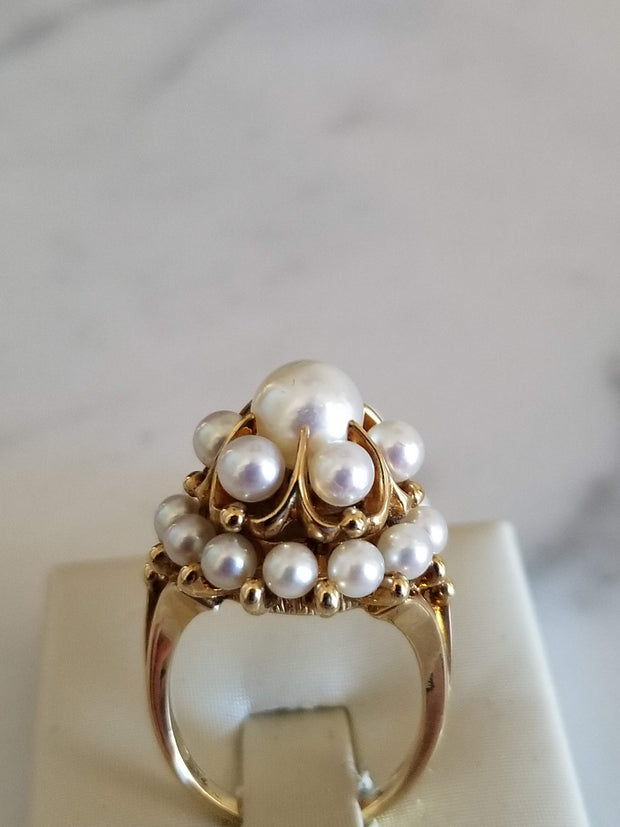 Vintage Pearl Ring