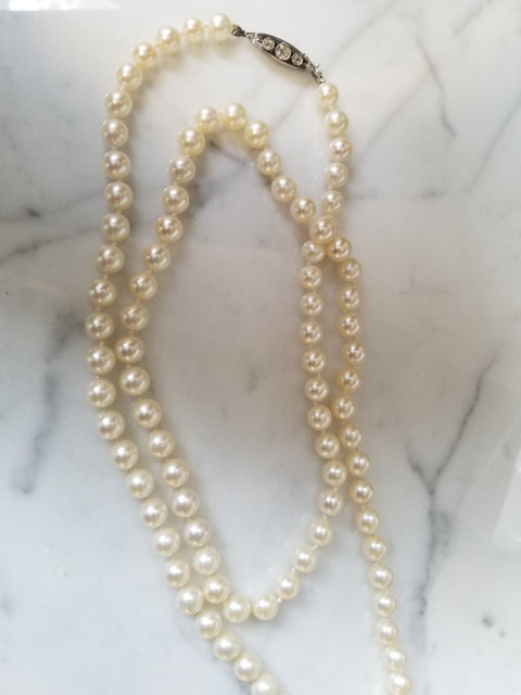 Antique Pearl Necklace