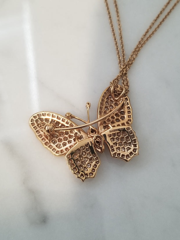Butterfly Pendant / Brooch