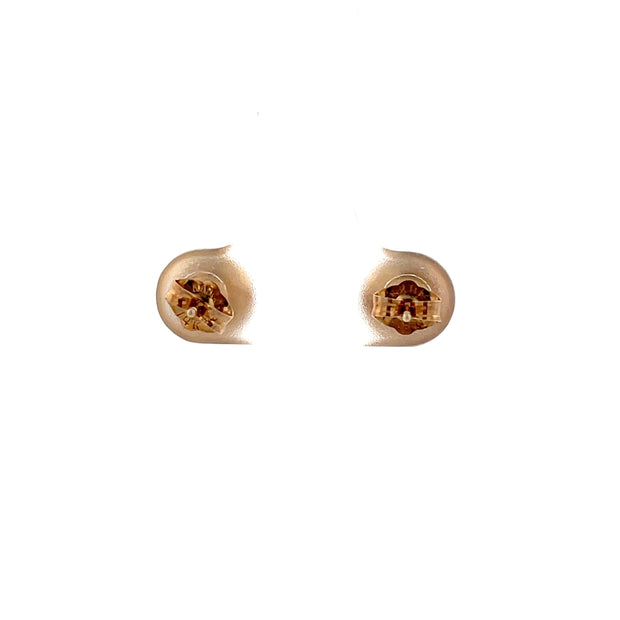 Polished Button Earrings
