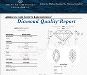 7.22ct Natural Marquise Diamond Set in a Platinum Ring with Matching Tapered Baguettes