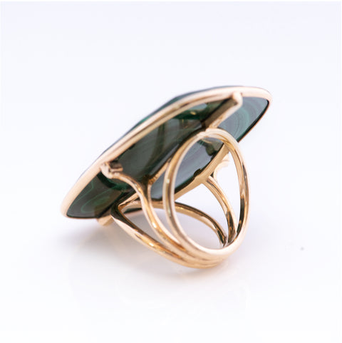 Green Malachite Ring