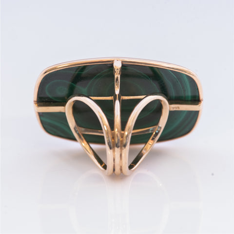 Green Malachite Ring