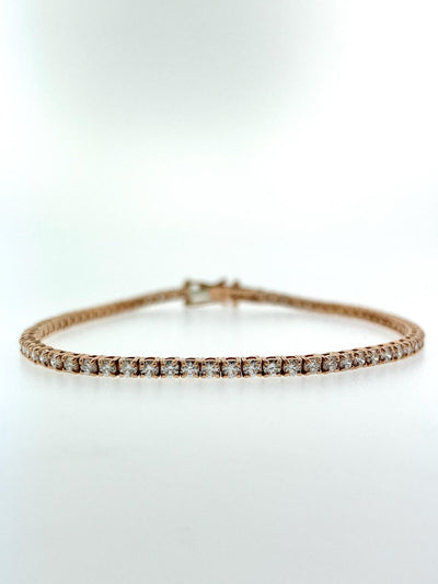 Rose Gold Tennis Bracelet