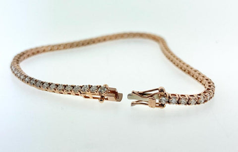 Rose Gold Tennis Bracelet