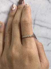 Princess Cut Diamonds Eternity Band