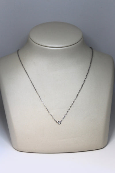 Round Diamond Necklace
