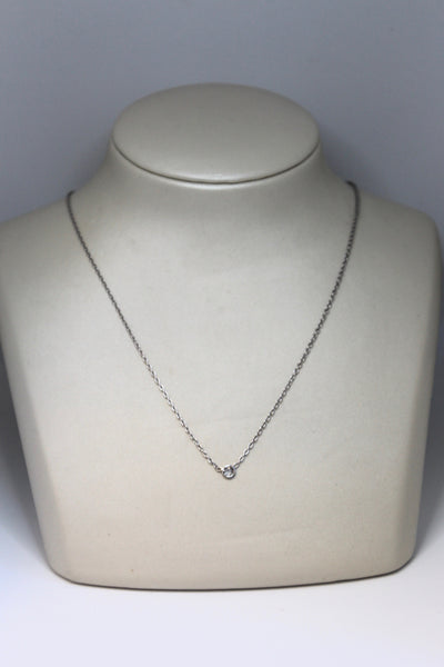 Round Diamond Necklace