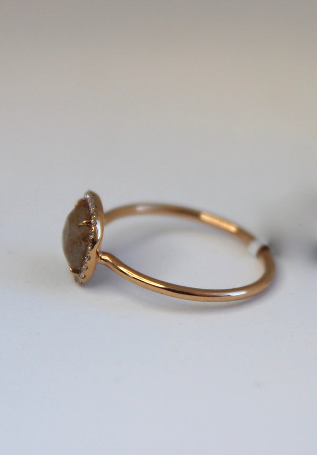 Rough Diamond Ring