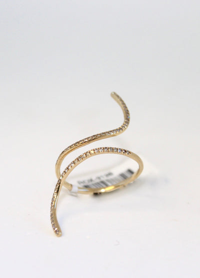 Yellow Gold Wrap Band Ring