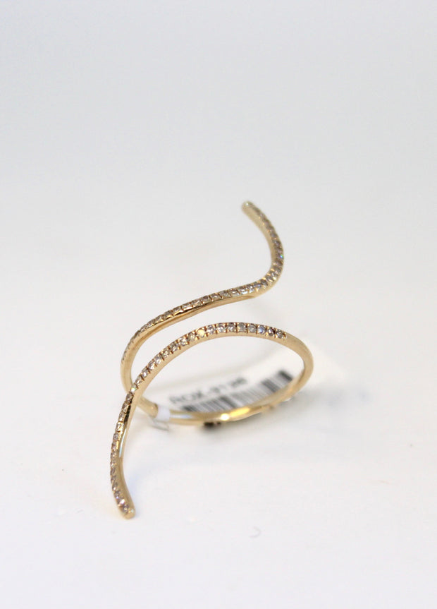 Yellow Gold Wrap Band Ring