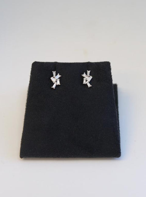 Baguette Stud Earrings