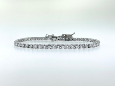 Round Diamond Tennis Bracelet