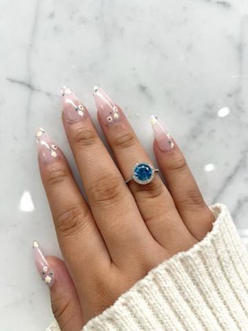 Blue Topaz Ring