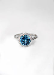 Blue Topaz Ring