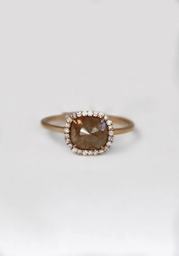 Rough Diamond Ring